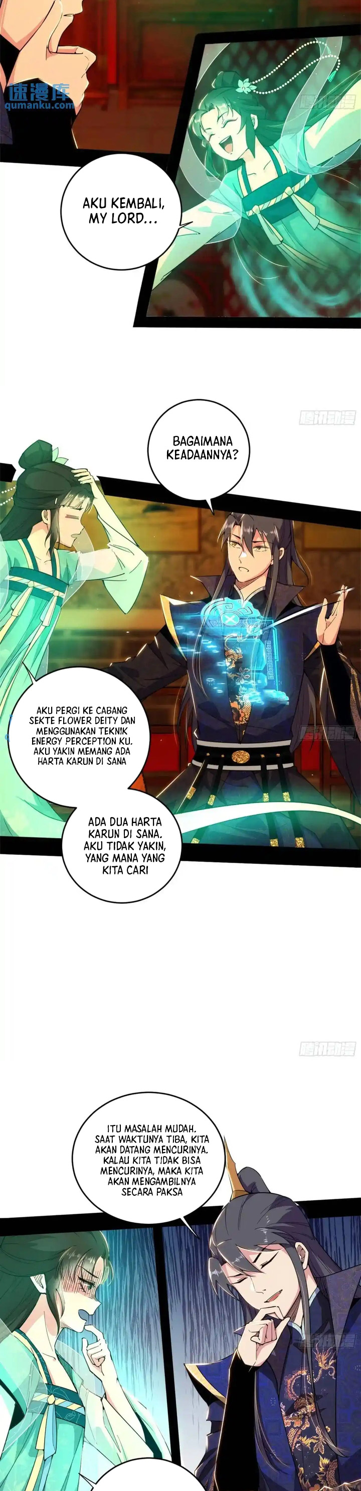 I’m An Evil God Chapter 423 Bahasa Indonesia